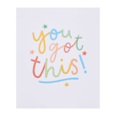 George Home good luck greeting card - British product