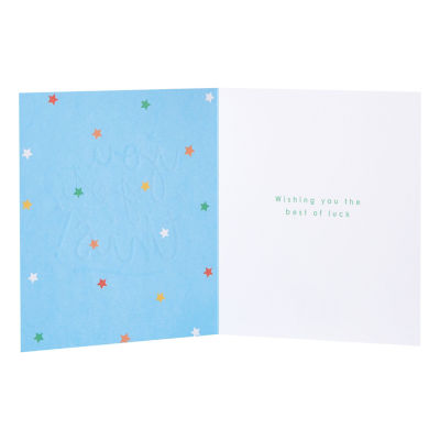 George Home good luck greeting card - British product