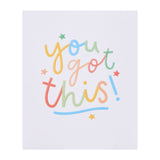 George Home good luck greeting card - British product