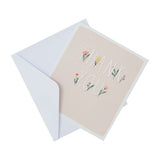 George Home blank thank you card 165x190mm, imported from the UK
