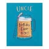 George Home Uncle birthday card 160x190mm with envelope (British brand)