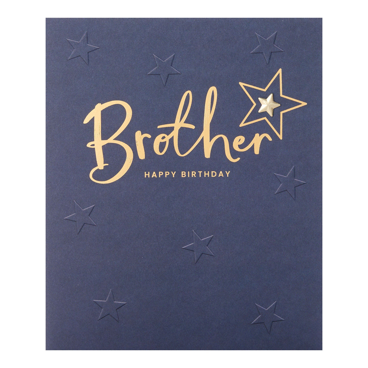 George Home brother birthday card, UK version