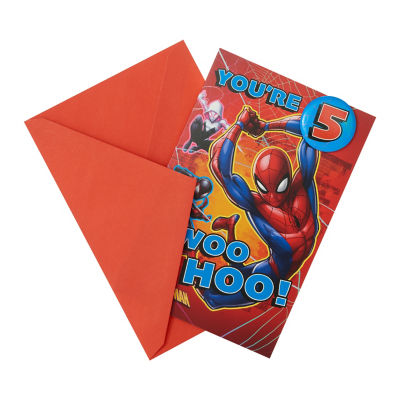 Disney 5th birthday card with envelope, UK version