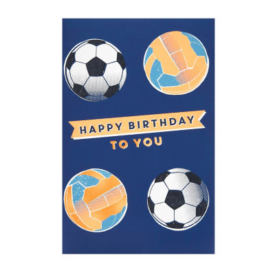 Birthday card with envelope and Have a Great Day message (British brand)