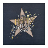 George Home Birthday Card with envelope, UK version