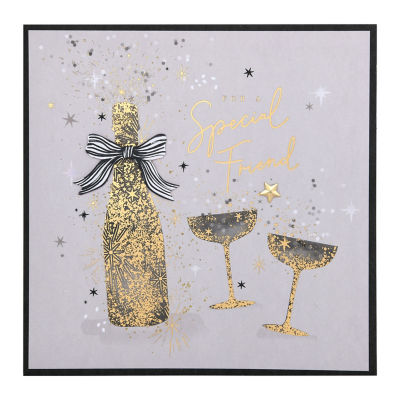 George Home square birthday card 216x216mm, UK version