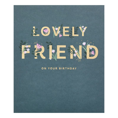ASDA George Home Friend Birthday Card 160 x 190- Buy online at McGrocer
