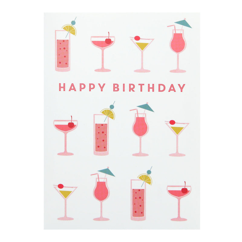 George Home birthday card with envelope, UK version