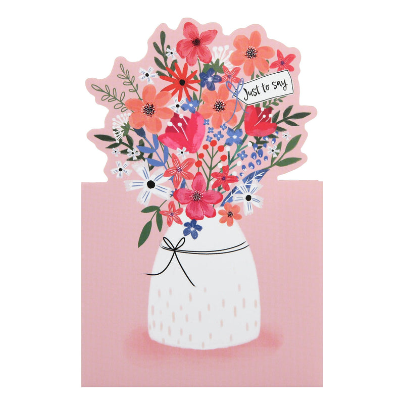 George Home blank birthday card 127x190mm, UK version
