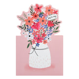 George Home blank birthday card 127x190mm, UK version