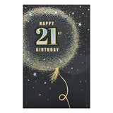 George Home 21st birthday card with envelope, UK version