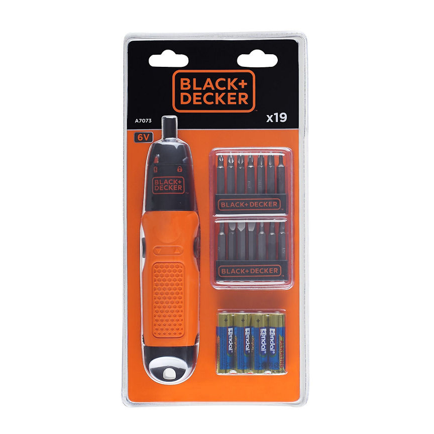 Black & Decker 19 Piece Battery Screwdriver