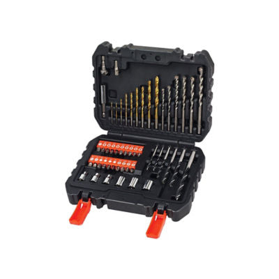 Black & Decker 50-teiliges gemischtes Bohrer- und Schraubendreher-Bit-Set