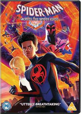 Spider-Man: Across The Spider-Verse DVD (British brand)