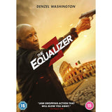 The Equalizer 3 DVD starring Denzel Washington (British brand)