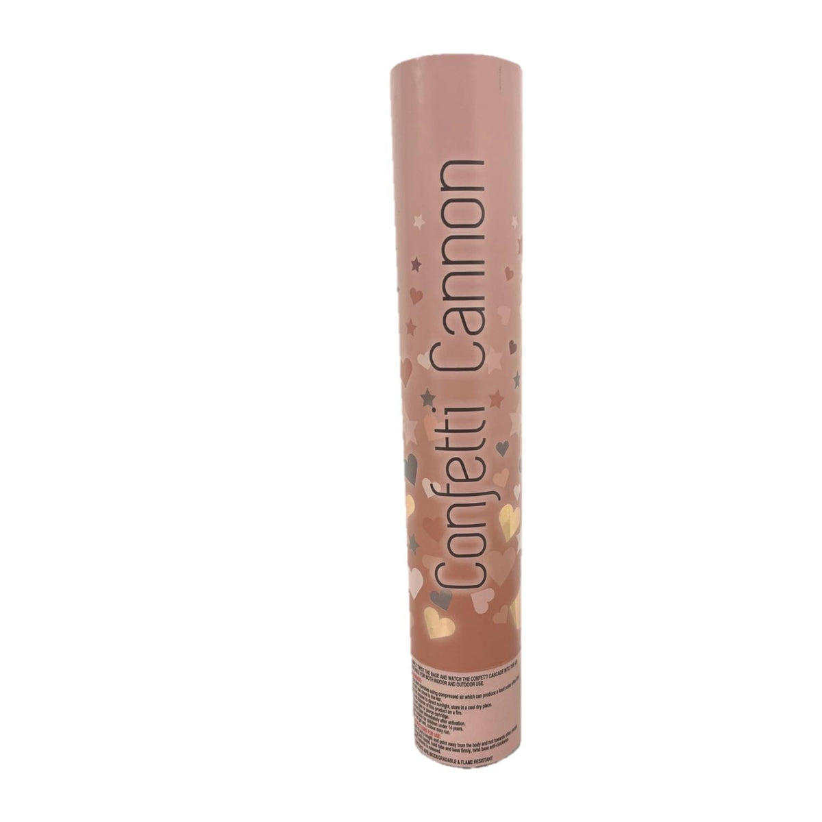 TNT confetti cannon rose gold, imported from the UK