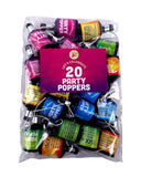 MAD Party party poppers 20 pack, imported from the UK