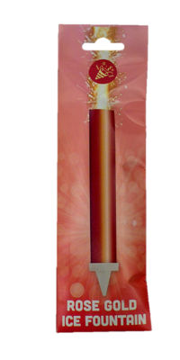 ASDA MAD Party Ice Fountain Rose Gold Party Decoration- Buy online at McGrocer