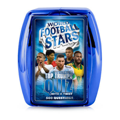 Top Trumps VM-fotballstjerner Quiz Fotball Trivia Spill