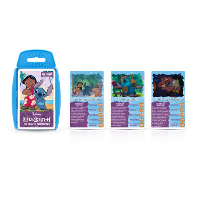 ASDA Top Trumps Stitch Movie Moments Card Game 30 Cards- Buy online at McGrocer