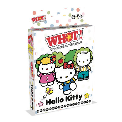 Hello Kitty WHOT! card game featuring Sanrio characters - British product