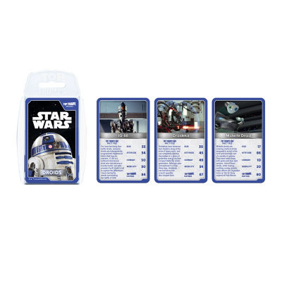 Top Trumps Star Wars Droids card game - British product