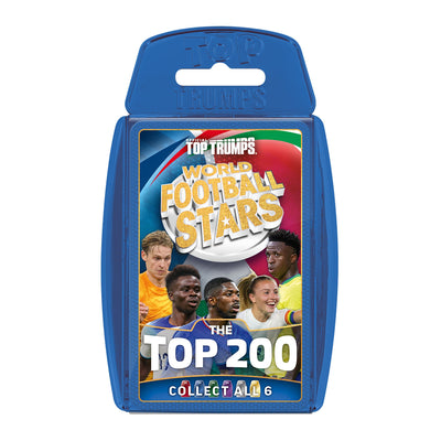 ASDA Top Trumps World Football Stars Top 200 Pack 2 Collectible Card Game- Buy online at McGrocer