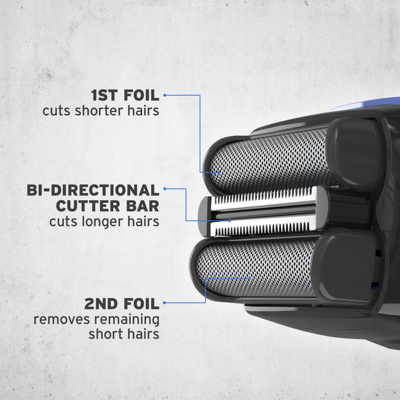 Wahl Clean & Close Wet and Dry Shaver (British brand)