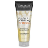 John Frieda Highlight Activating Moisturising Conditioner 250ml, imported from the UK
