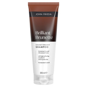 John Frieda Brilliant Brunette Colour Vibrancy Shampoo 250ml, imported from the UK