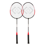 Longridge badminton rackets set with shuttlecocks and carry case, UK version