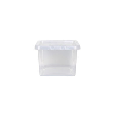 Wham Crystal 11 Litre Box & Lid Clear