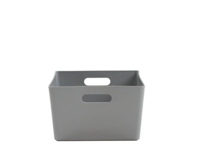 Wham medium grey plastic storage box 11.5L (British brand)