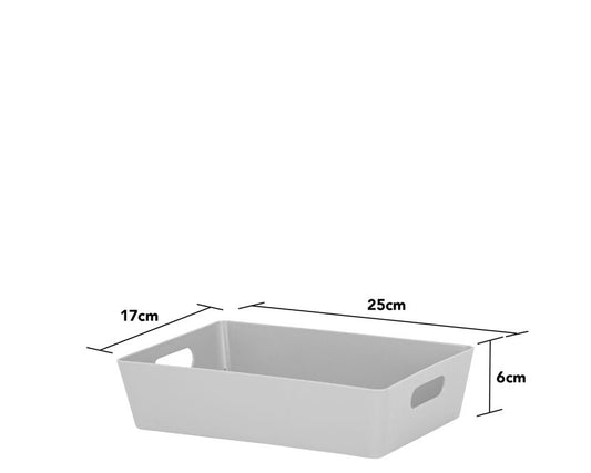 Wham 2L Grey Storage Basket