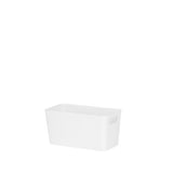 Wham storage basket rectangular white, UK version