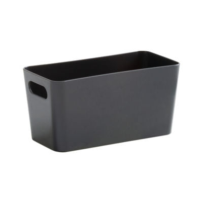 Wham storage basket rectangular dark grey, UK version