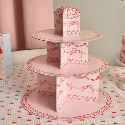 Rococo Cherries Cake Stand, British product, imported from the UK