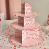 Rococo Cherries Cake Stand, British product, imported from the UK