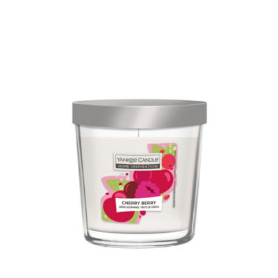 Yankee Candle Cherry Berry scented candle (British brand)