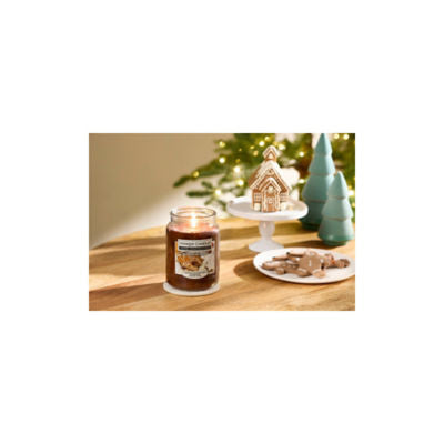 Yankee Candle scented candle gingerbread large jar, UK version