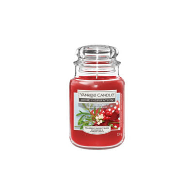 Yankee Candle Home Inspiration Mistletoe Charm large scented candle - British product