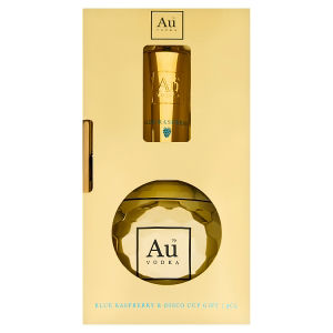 Au Vodka blue raspberry vodka 5cl, imported from the UK