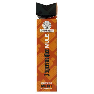 Jägermeister Mule Mini ginger beer mixer, imported from the UK