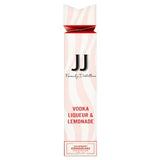 JJ vodka liqueur with lemonade RTD cocktail - British product