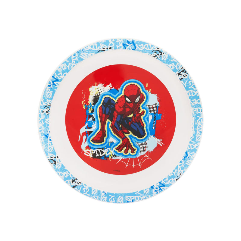 Marvel Spider-Man reusable kids plate, BPA free, imported from the UK