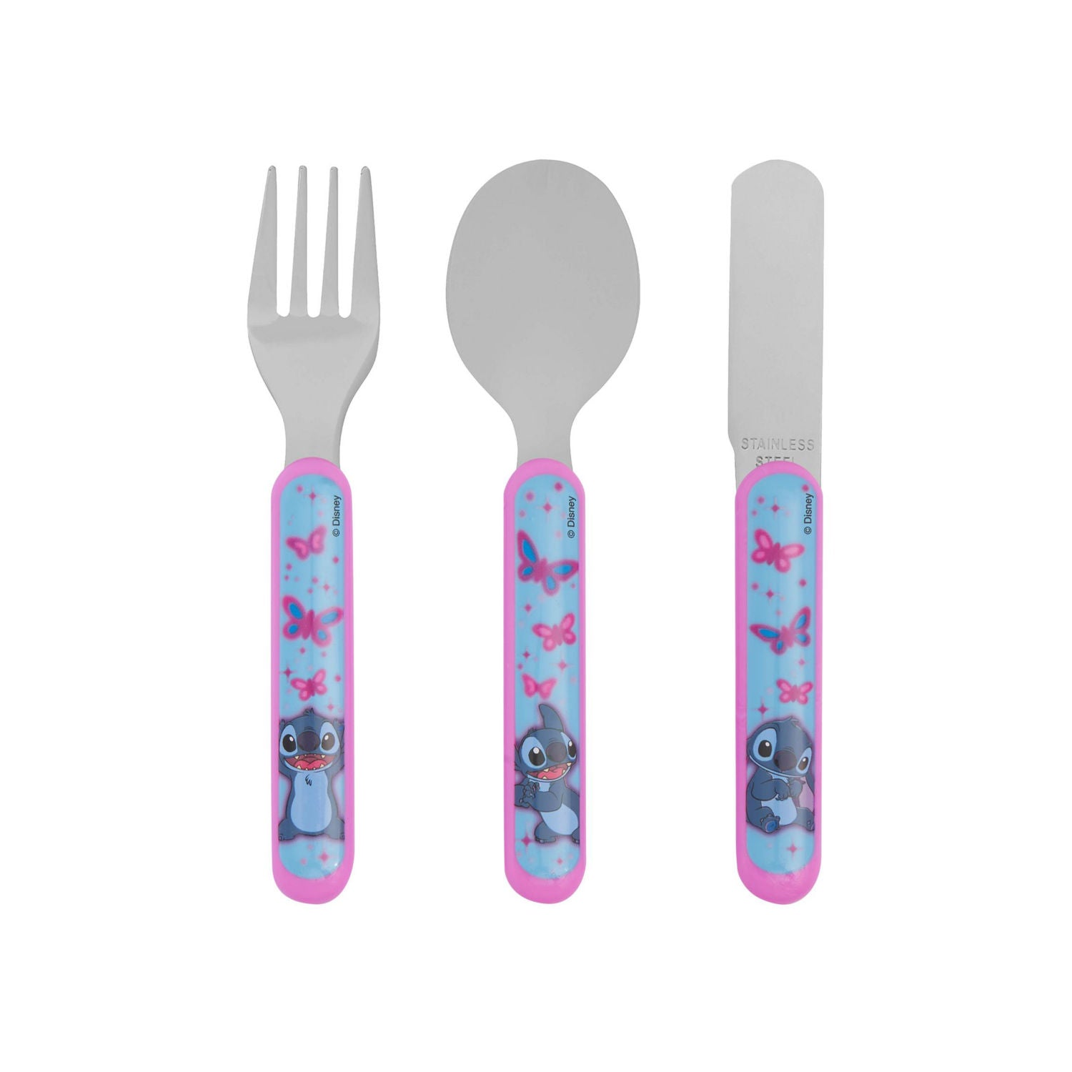 Disney Stitch cutlery set, imported from the UK