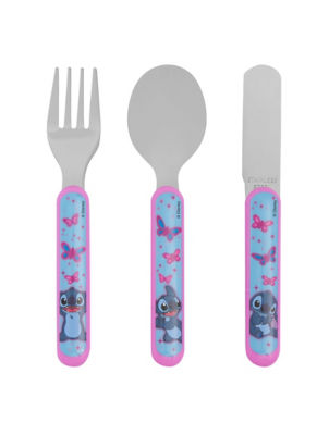 ASDA Disney Stitch Cutlery Set- Buy online at McGrocer