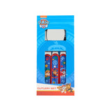 Paw Patrol 3pc cutlery set with stainless steel, UK version