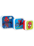 Spiderman nested snack boxes set of 3 - British product