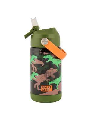 Polar Gear Dino Hydra Cool 370ml kids bottle (British brand)